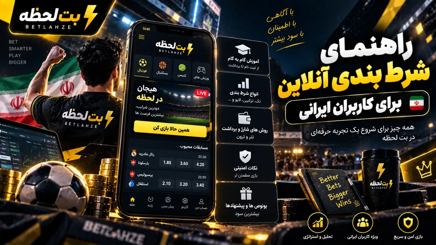 راهنمای شرط بندی آنلاین برای کاربران ایرانی
