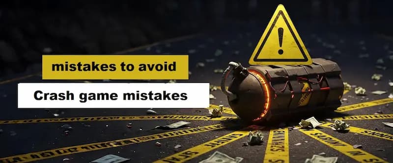 Crash game mistakes